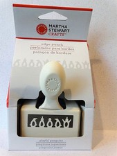 Martha Stewart Ludique Pingouins Pionçon Bordure Noël