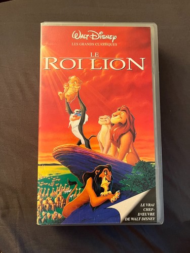 Vhs disney roi - vhs, lion-edition