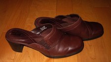 Clarks Womens Brown Leather