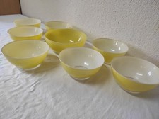 7 Anciens Bols + 1 Saladier en