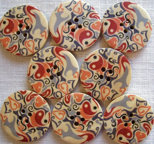 Bouton bois 3 cm - bois, 30