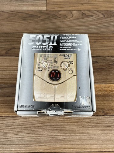 Zoom 505ii 505 guitar - zoom, ii