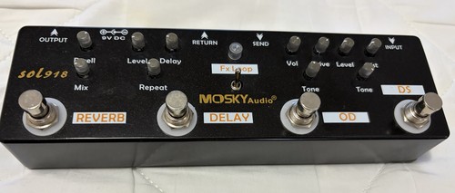 5in1 multieffects pedal - multieffects,