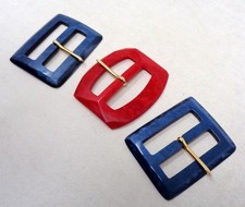 Lot 3 Boucles de ceinture