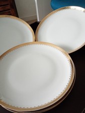 5 ASSIETTES PORCELAINE
