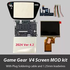 Kit écran LCD Highlight GG V4.2 pièce faible consommation d'énergie pour Sega...