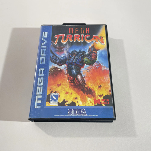 Sega megadrive mega turrican - sega,