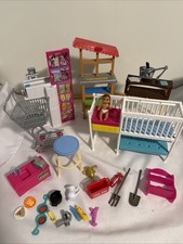 Mixed Lot Of Barbie Furniture