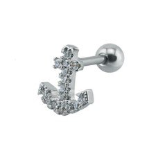 Acier Inox Tragus Hélice