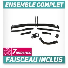 Attelage rigide pour Renault Megane II 3/5P Hayon 02-09 +faisceau 7 broches