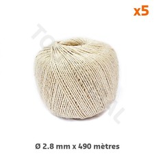 Ficelle naturelle en Sisal Ø