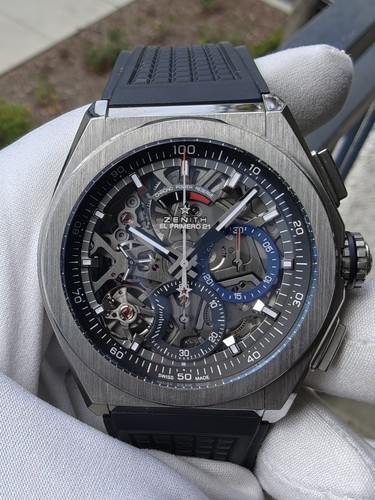 Zenith defy gray men watch - defy,
