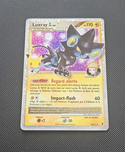 Carte pokémon luxray - luxray, x