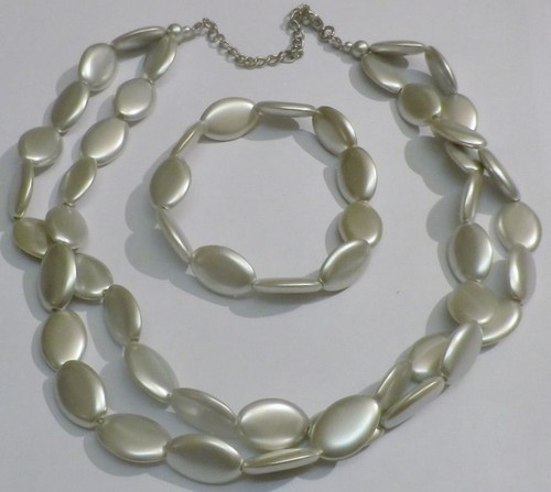 Parure bijou rétro - bijou, galette