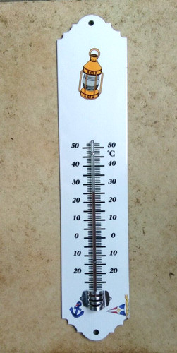 Enamel thermometer 30cm deco - 30cm,