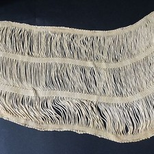 Métrage Galon Frangé Restauration Vêtement Costume Vintage 105 cm