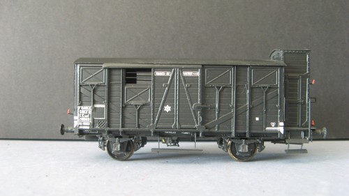 Huet wagon couvert - couvert, guerite