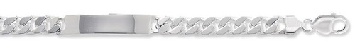Argent sterling homme plat - argent,