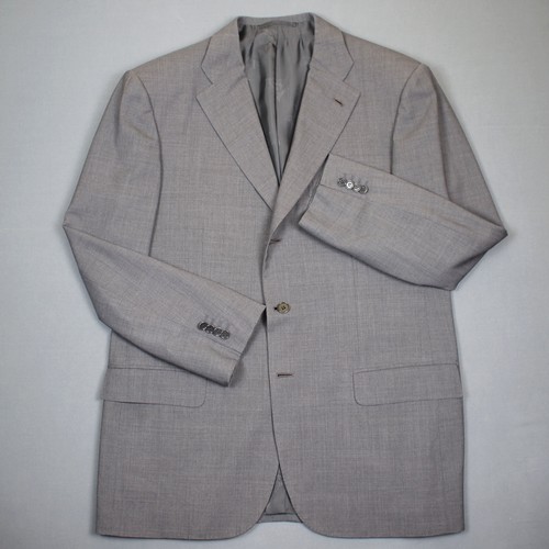 Brioni mens jacket silk wool - silk,