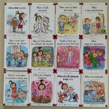 Lot de 12 Livres Max et Lili