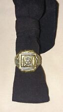 1942 Captain Midnight Secret Compartment Ring Adjustable