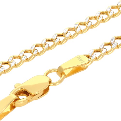 14k jaune 5mm hommes - or,