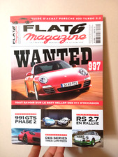 FLAT 6 magazine n°312 02/2017, PORSCHE 997, 991 GTS PHASE 2, R.S 2.7 en rallye