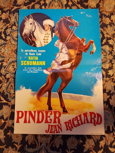 Affiche cirque pinder - pinder, jean