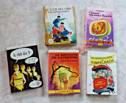 Livres bibliotheque rose - +,