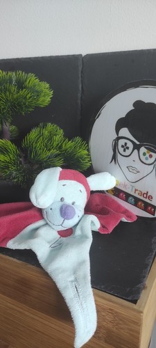 Doudou plat chien - , rouge