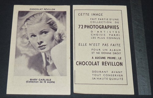 Photo 1938 1945 chocolat - photo, 1938-1945