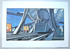 Schuiten lithographie le - schuiten,