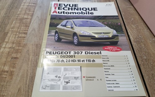 Revue technique peugeot 307 - revue,