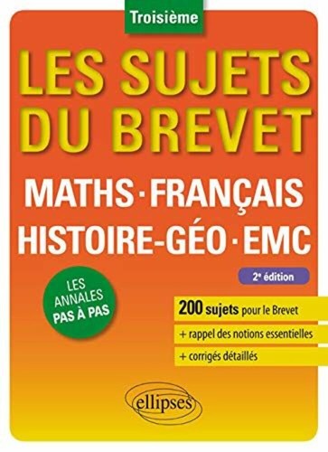 Les sujets brevet - brevet, maths