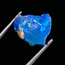 Black opal rough , Noir opal