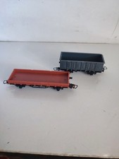 MECCANO HORNBY HO LOT 2  WAGON  MARCHANDISE TOMBEREAU + PLAT