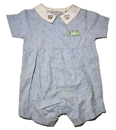 Mcbaby month blue - blue, puffy