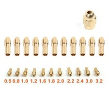 12pcs / Set Laiton Collet