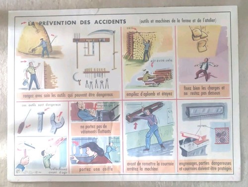 Années affiche scolaire - années, 60.