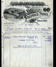 LIMOGES (87) USINE TANNERIE CORROIERIE / GALOCHES & CUIR "PARINAUD Fréres" 1912