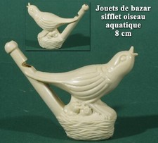 Jouet de bazar, sifflet oiseau aquatique de 8 cm