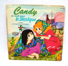 DISQUE VINTAGE 45 TOUR candy LE MEXIQUE perrette pradier VINYLE histoire livre
