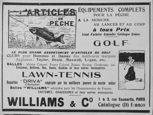 Publicité presse 1911 - publicitÉ, de