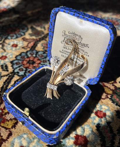 Antik ancienne broche 1900 - antik,