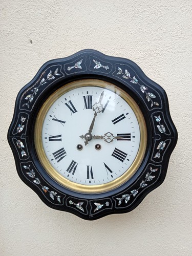 Horloge oeil boeuf cadran - horloge,