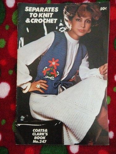 Separates knit and crochet - and,