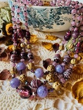 Collier perles verre Murano 3