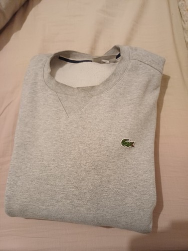 Pull lacoste gris - lacoste,