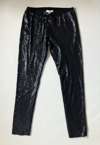 Pantalon noir sequins - noir,
