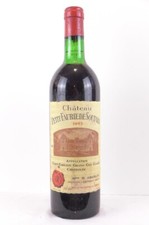 saint-émilion château petit-faurie de soutard grand cru classé rouge 1975